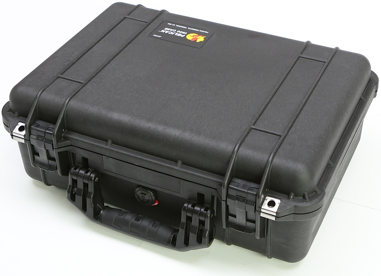 Pelican 1500 Case (Black, With Foam) | Rubber Monkey | NZ