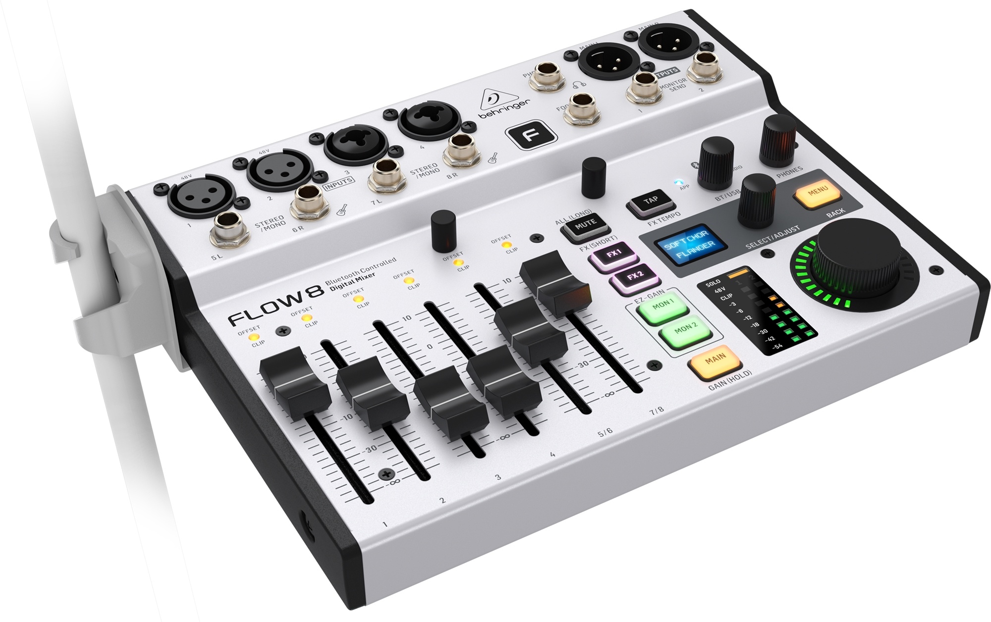 DTM・DAW Behringer FLOW8 Behringer Mezclador digital FLOW 8 de 8 entradas con audio