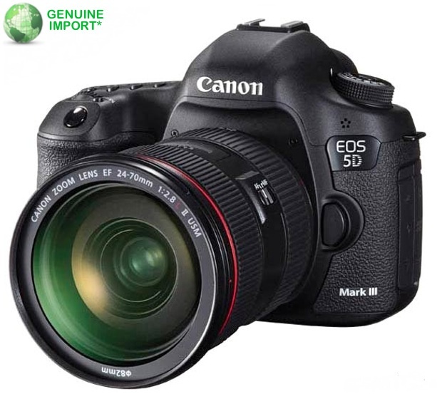 Canon EOS 5D Mark III DSLR Camera with EF24-70 II Lens (Import)