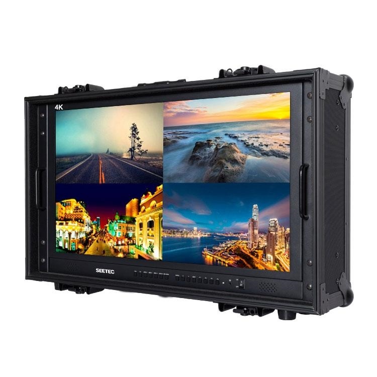 SEETEC 28" 4K Quad View Carry-On Broadcast Monitor