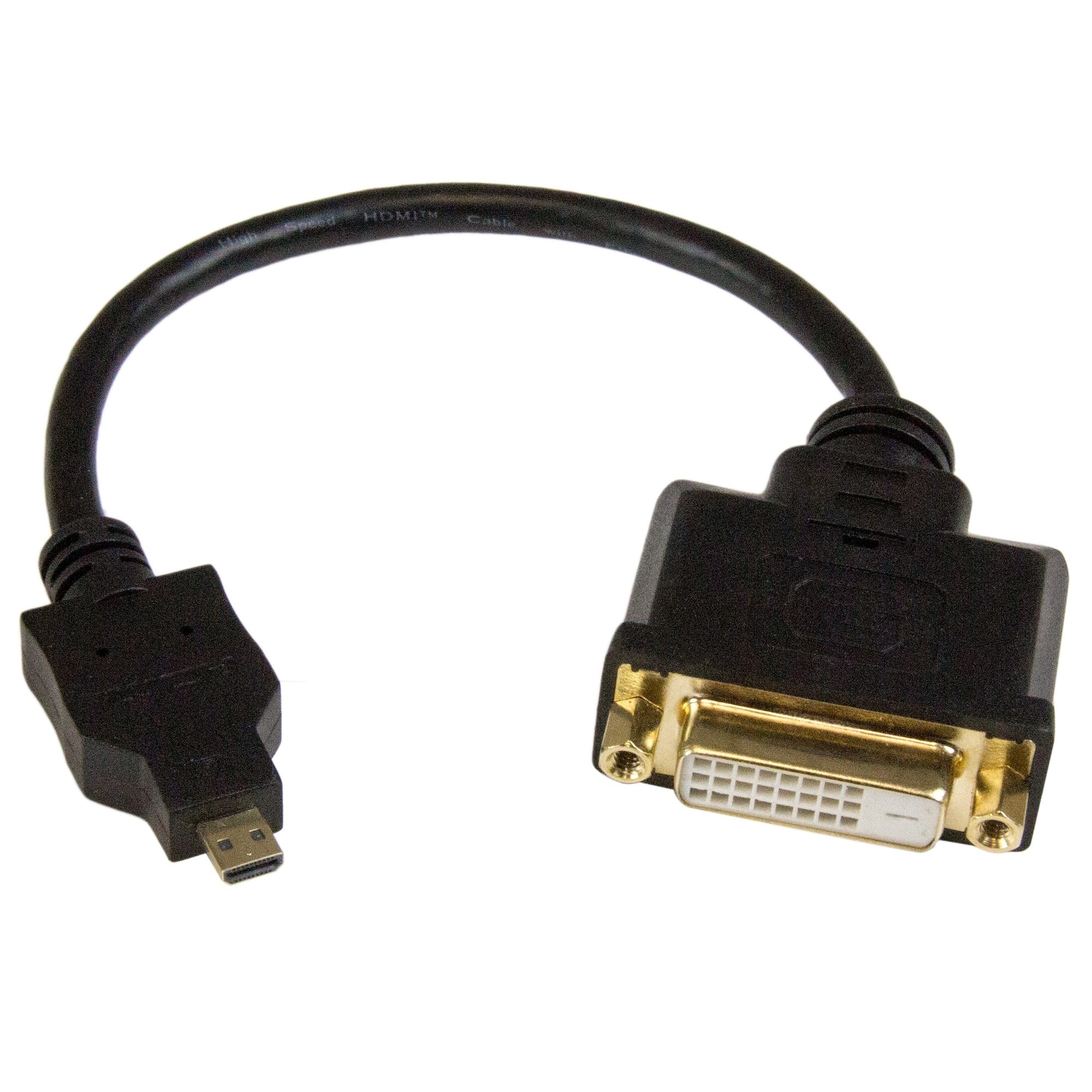 StarTech Micro HDMI to DVI-D Adapter M/F (45cm)