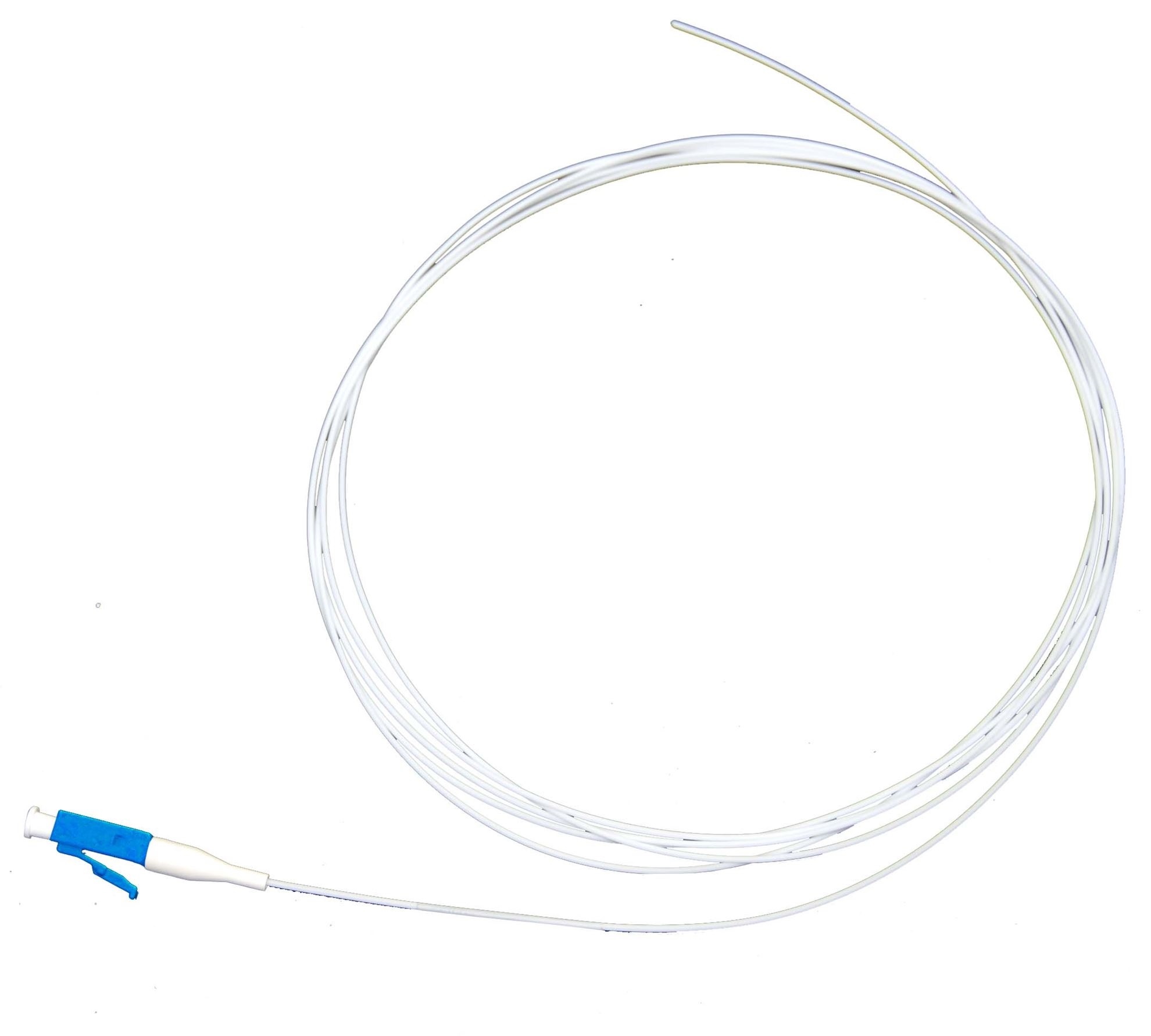 DYNAMIX LC Singlemode Fibre Optic Pigtail (White, 2m)