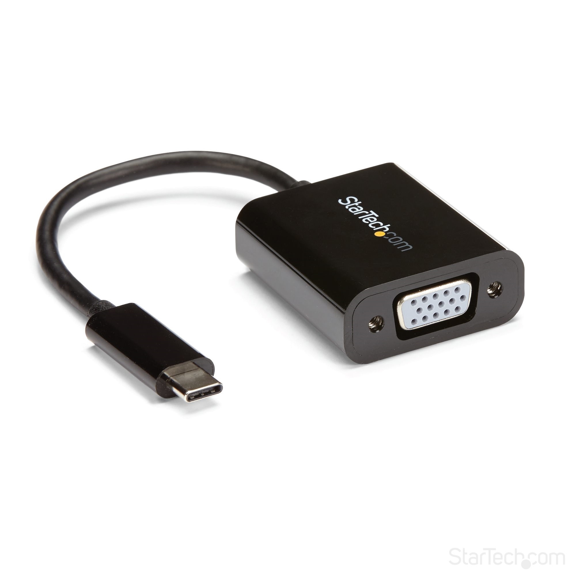 StarTech USB-C to VGA Adapter (Black)