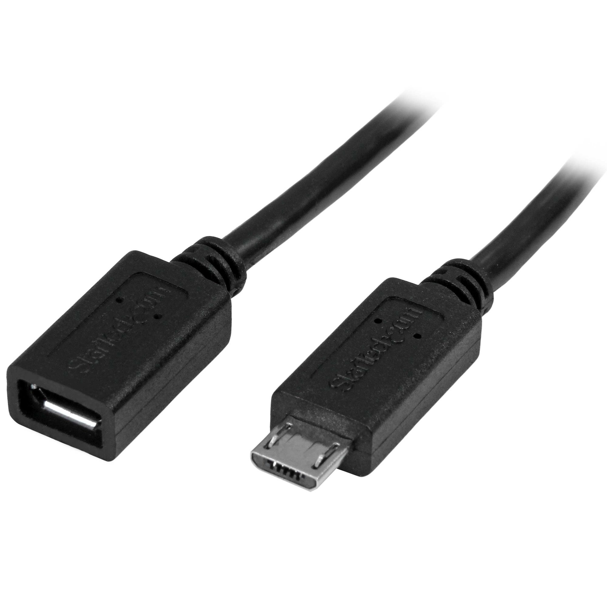 StarTech Micro-USB Extension Cable M/F (0.5m)