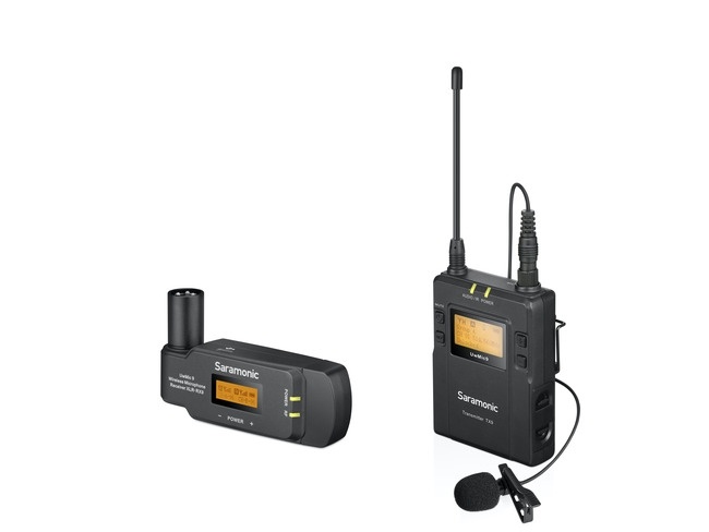 Saramonic UwMic9 UHF Wireless 1x Transmitters and 1x Receiver Lavalier Mic System