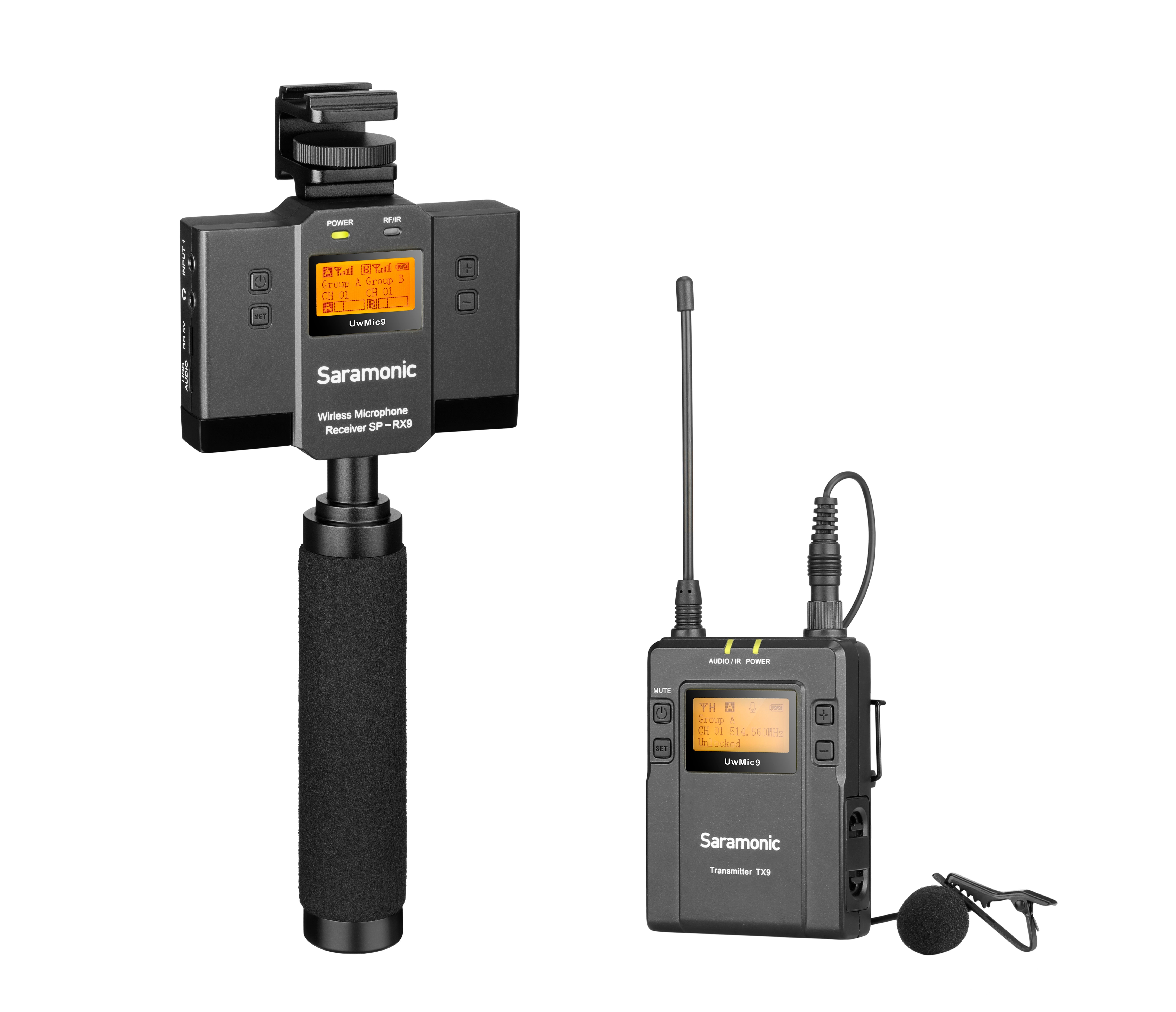Saramonic UHF Wireless and Audio Mixer Microphone System Kit12