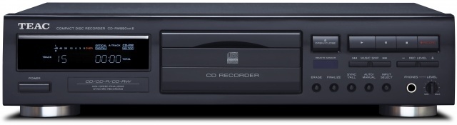 Teac CD-RW890MKII-B Simple-to-use CD Recorder with Advanced Auto-Record Functions
