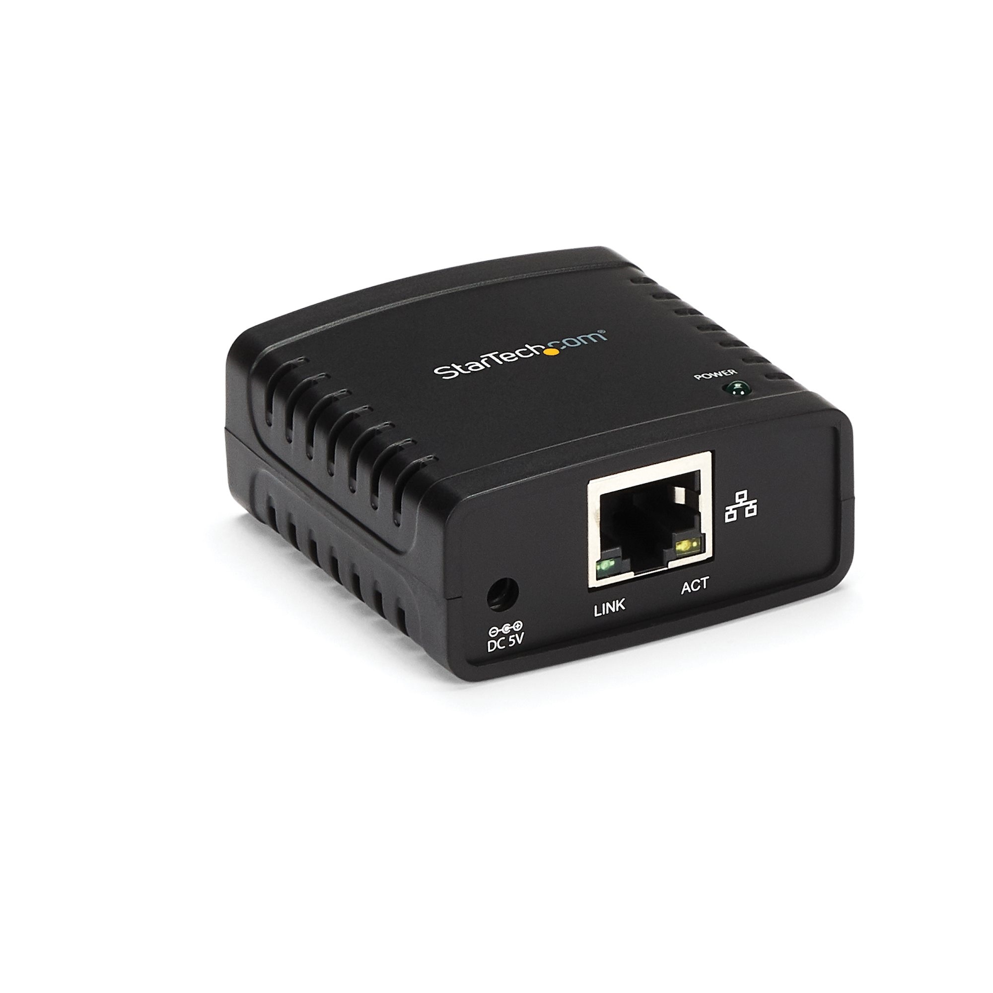 StarTech 10/100Mbps Ethernet to USB 2.0 Network LPR Print Server