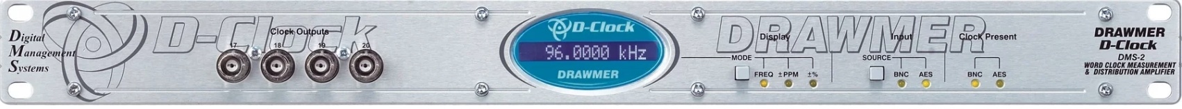 Drawmer DMS-2 D-Clock Master Clock Distributor