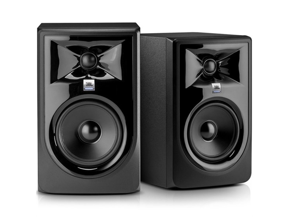 JBL 308P MKII 8in 2-way Powered Studio Monitor System (Pair) - Open Box Special