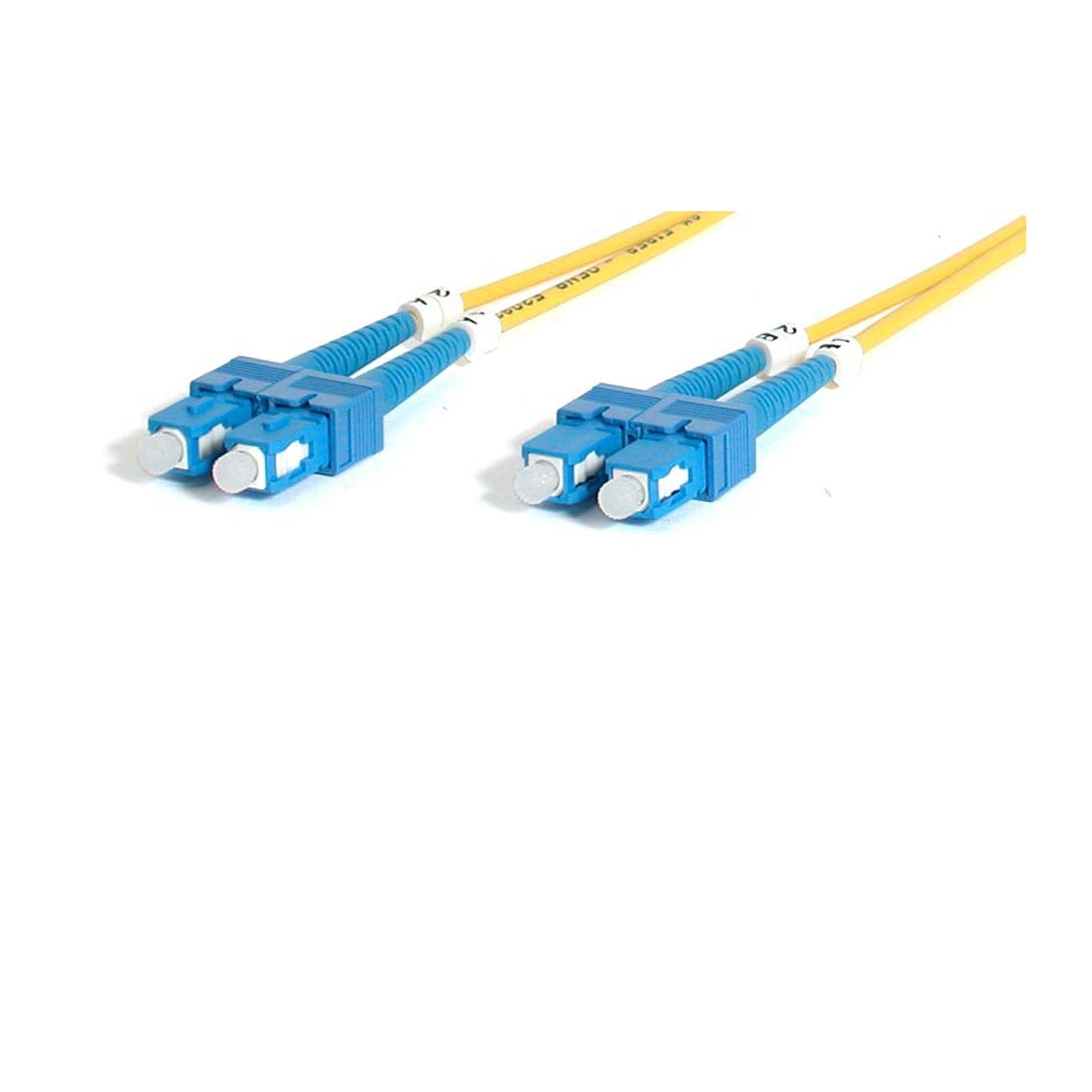 StarTech Fiber Optic Cable Single-Mode Duplex 9/125 LSZH - SC/SC (2m)