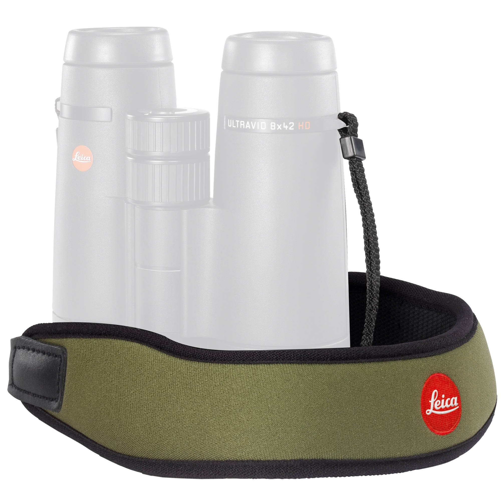 Leica Neoprene Binocular Strap (Olive Green)