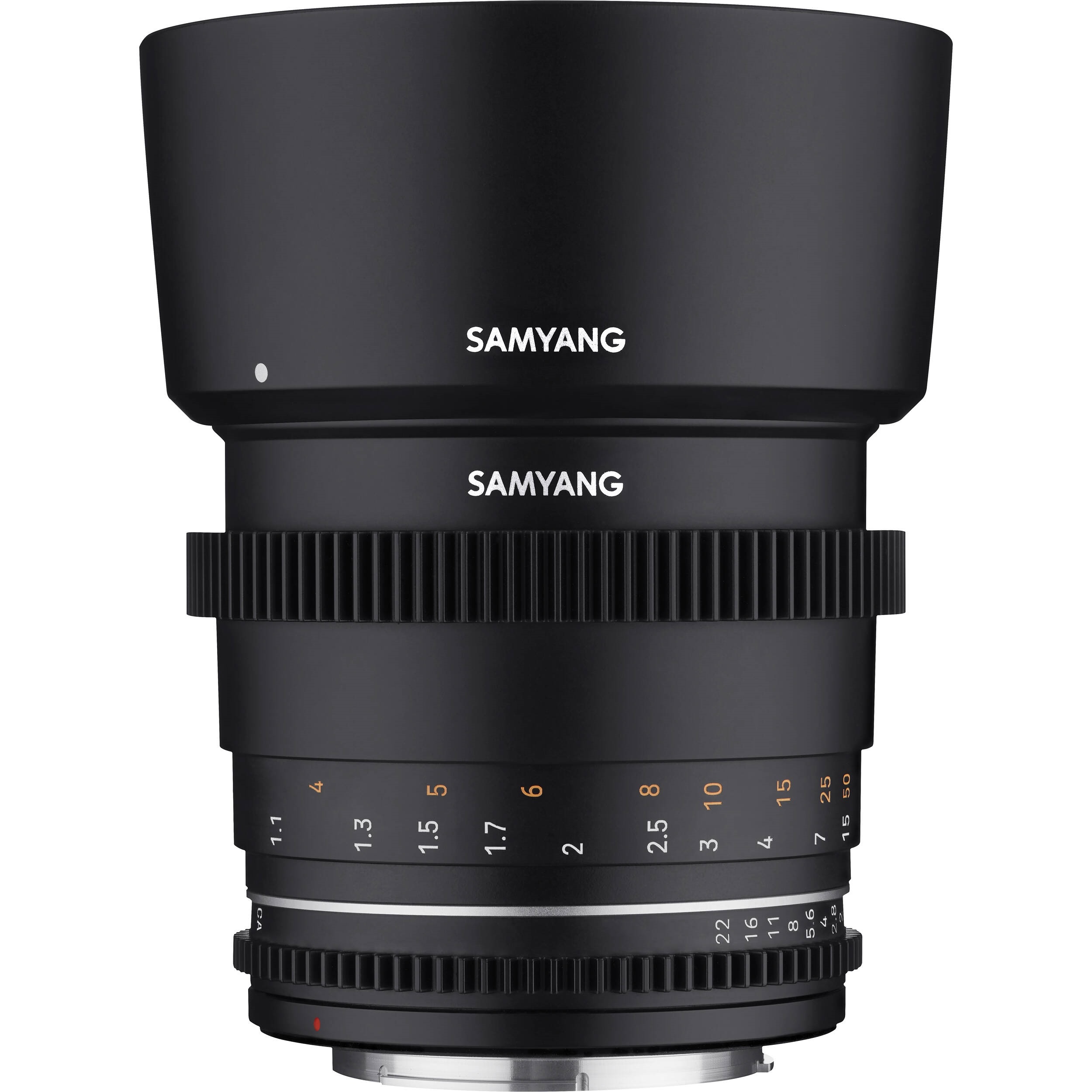 Samyang 85mm T1.5 VDSLR II (MK2) Cine Lens (F Mount)