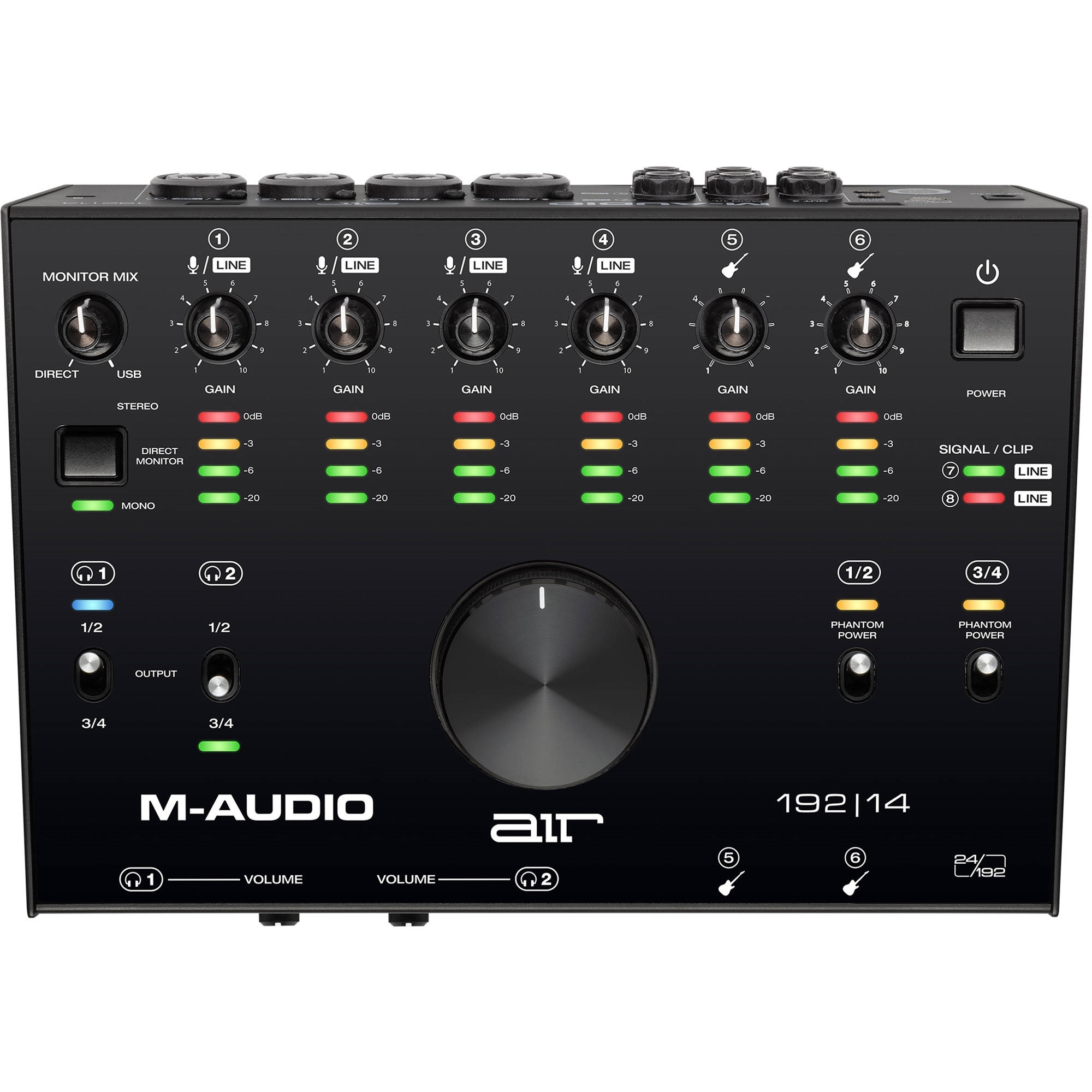 M-Audio AIR 192 14 Desktop 8x4 USB Type-C Audio Interface