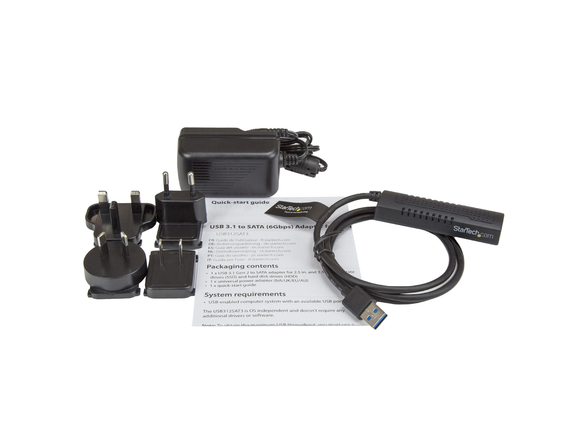 StarTech SATA to USB Cable Rubber Monkey NZ