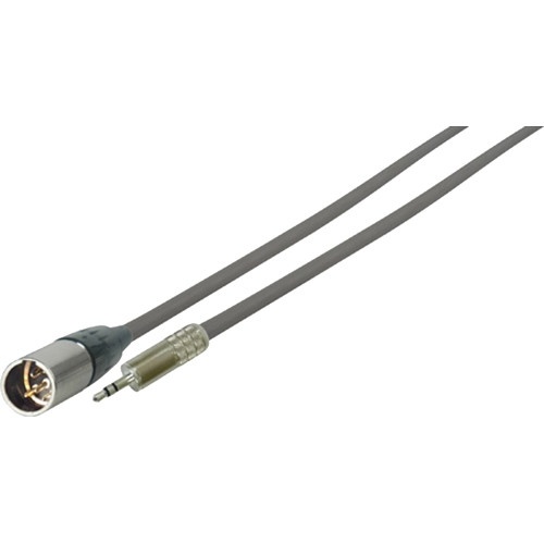 TecNec TA4M-MPS-1.5 4-Pin Mini XLR Male to 3.5mm Stereo Cable (18" / 45 cm)