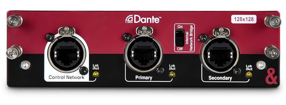 Allen & Heath Dante Audio Interface Card for dLive Series Mixers