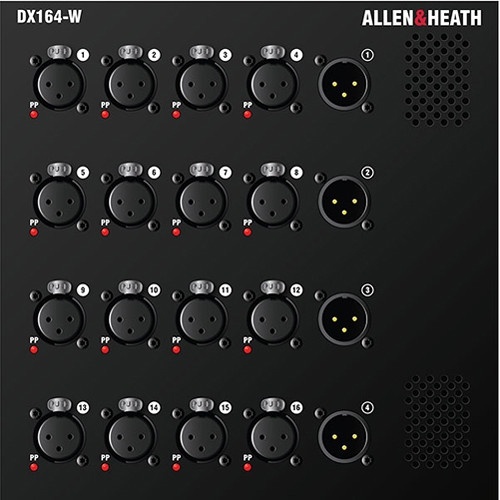 Allen & Heath dLive 16 XLR Input / 4 XLR Output Wall Mount DX Expander