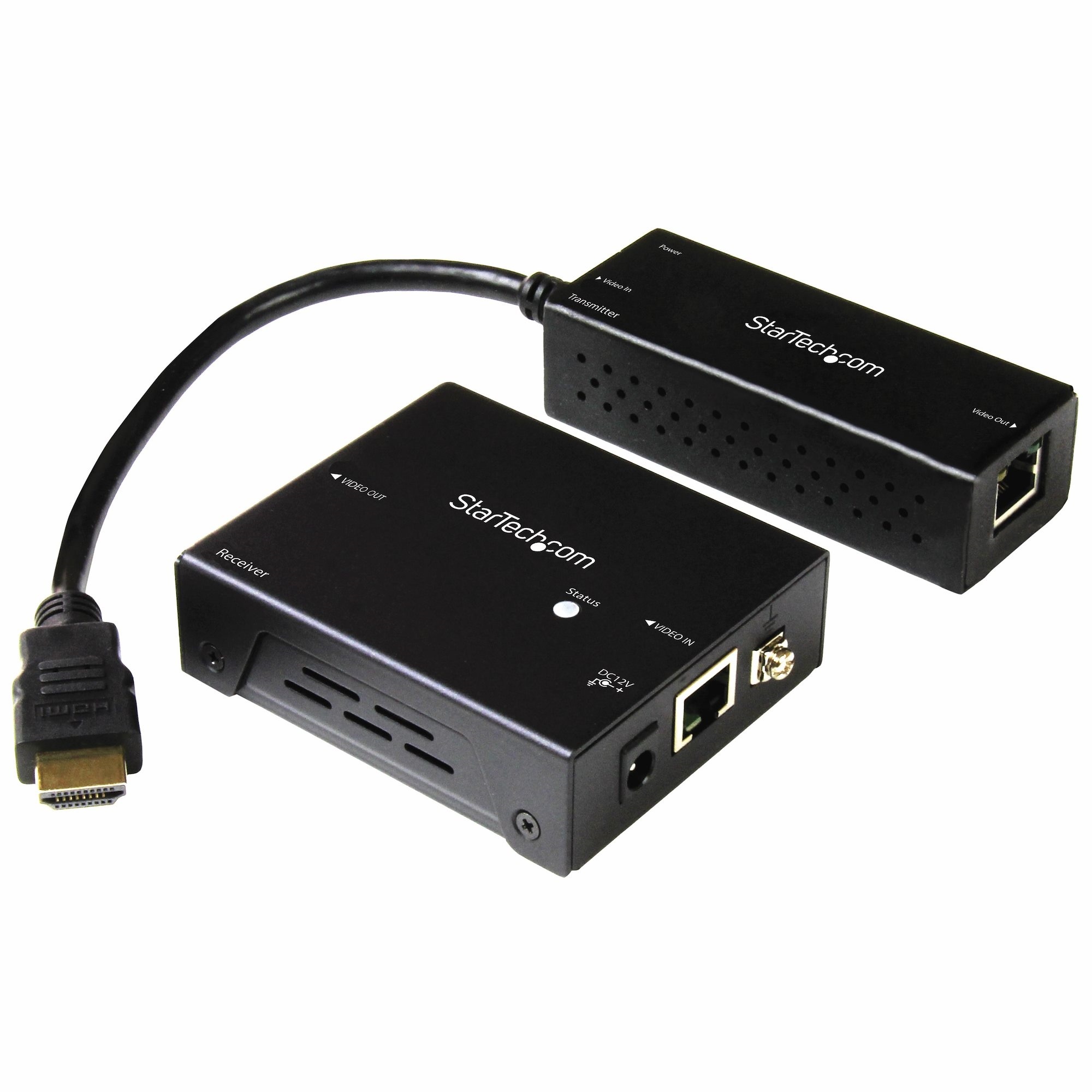 StarTech 4K HDMI Extender with Compact Transmitter (HDBaseT - UHD 4K)