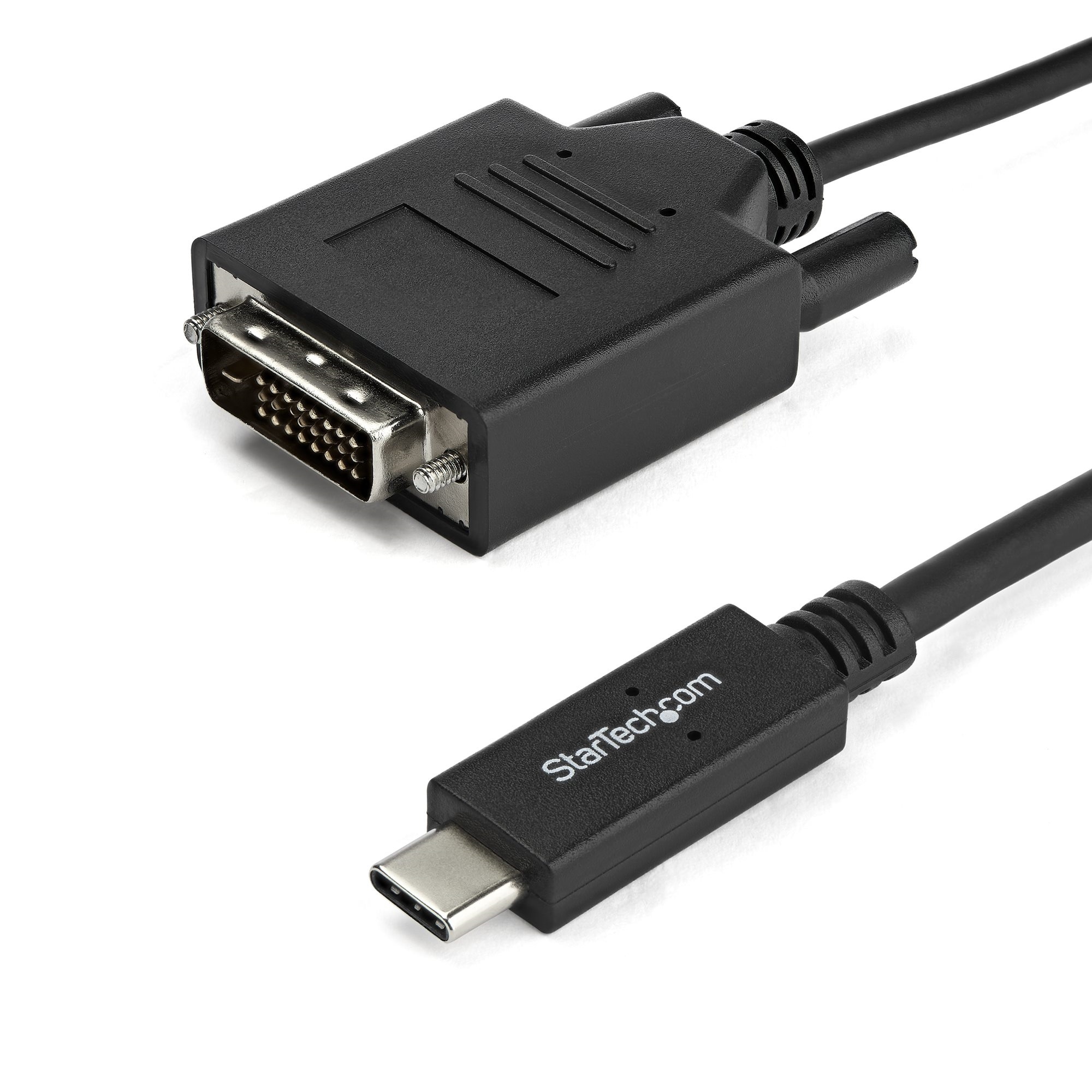 StarTech USB-C to DVI Cable 1920 x 1200 (2m, Black)
