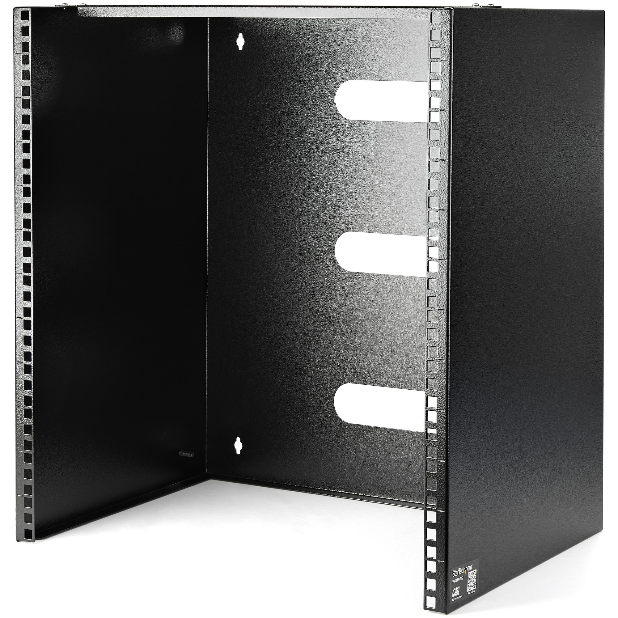 StarTech 12U Wall-Mount Bracket for Shallow Rack-Mount Equipment