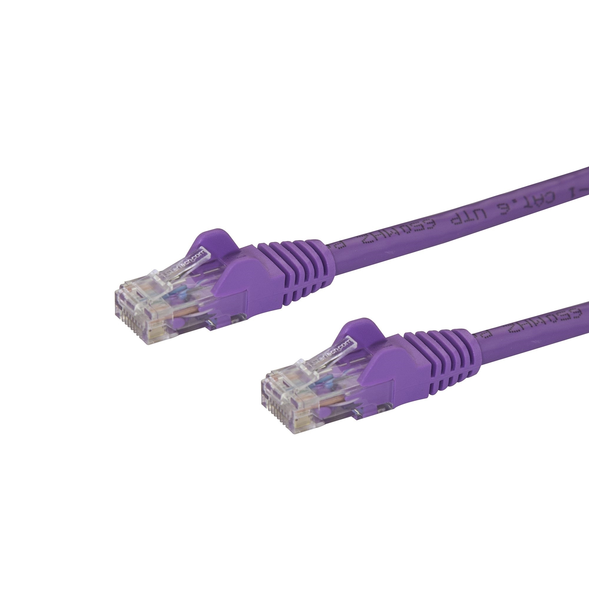 StarTech Snagless Cat6 UTP Patch Cable (1m, Purple)