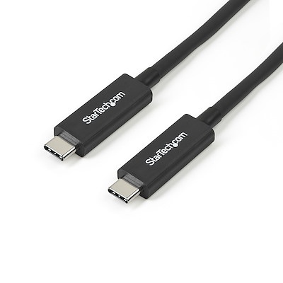 StarTech Thunderbolt 3 USB Type-C Male Cable (2m, 40 Gbps)
