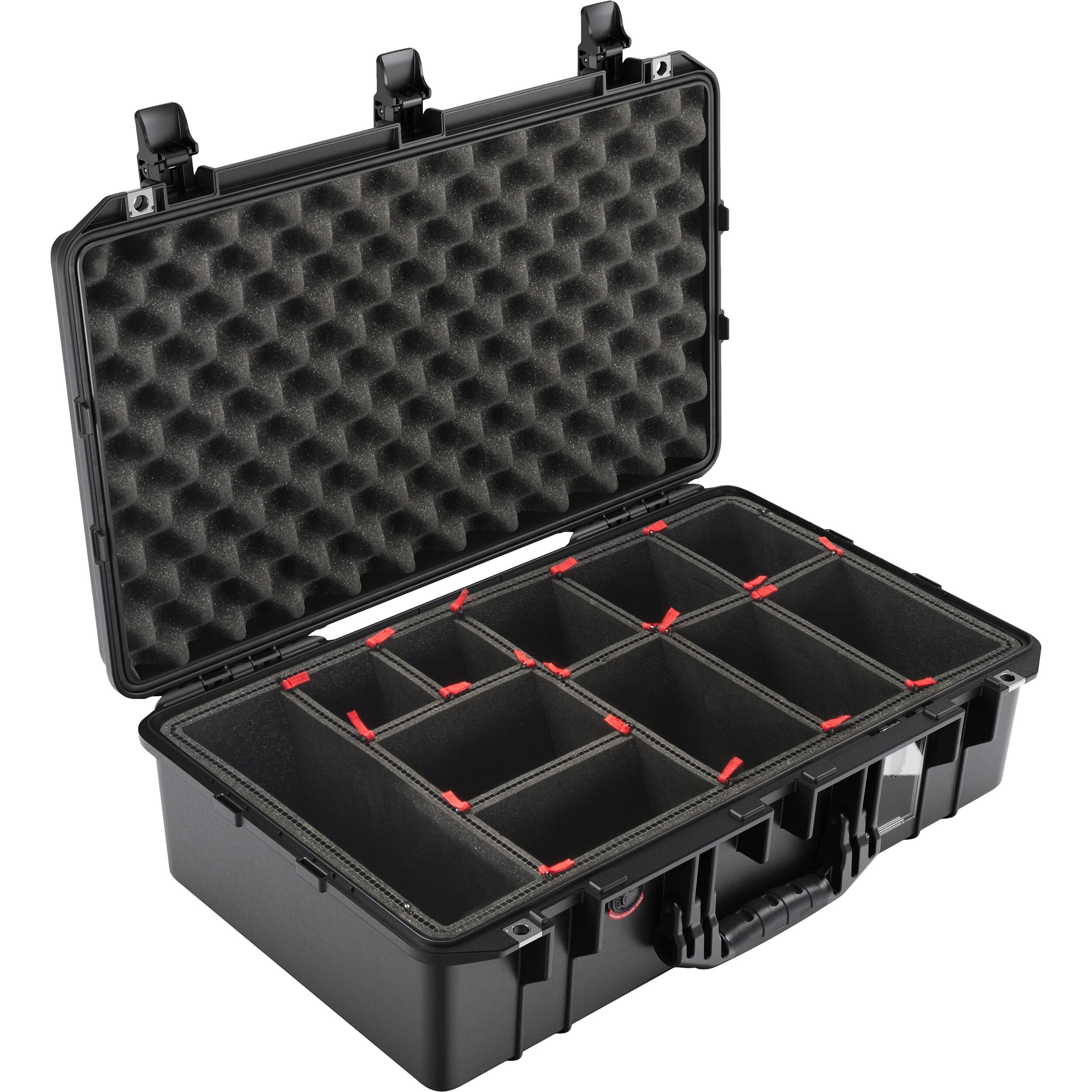 Pelican 1555 Air Case (Black, With TrekPak Insert)