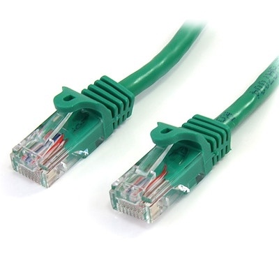 StarTech Snagless Cat5e Patch Cable (Green, 5m)