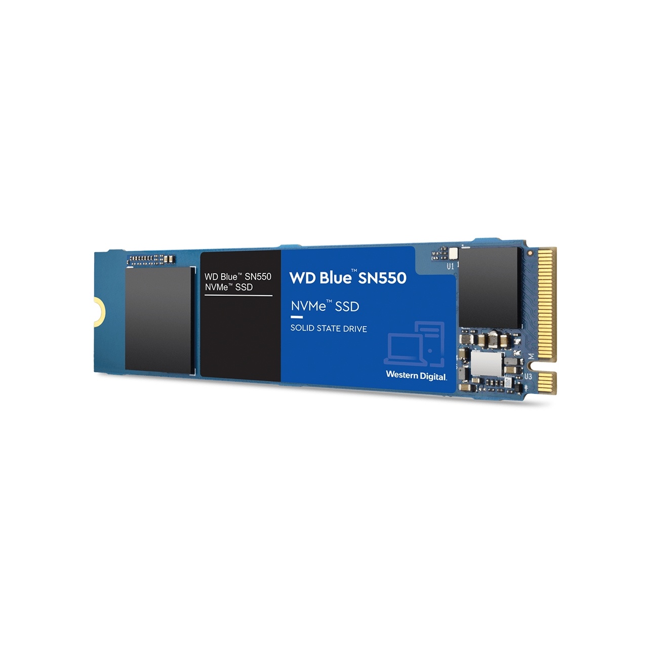 Western Digital SN550 PCIE M.2 2280 3D NVMe SSD 250GB (Blue)