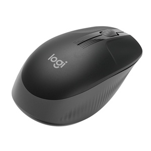 Logitech M190 Full Size Wireless Mouse (Charcoal)