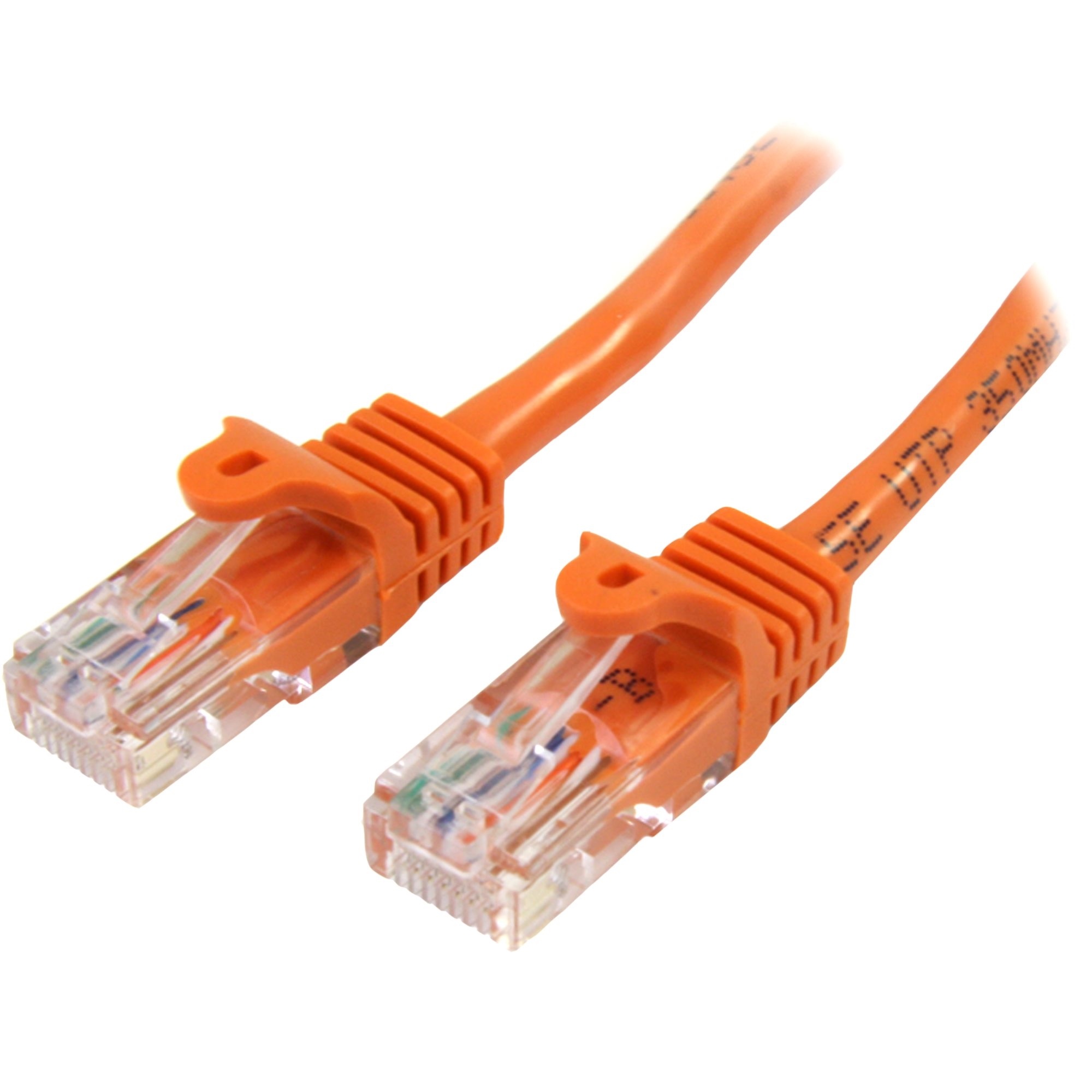 StarTech Snagless Cat5e Patch Cable (Orange, 10m)
