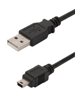 Digitus USB 2.0 Type A (M) to Mini USB Type B (M) Cable (1.8m)