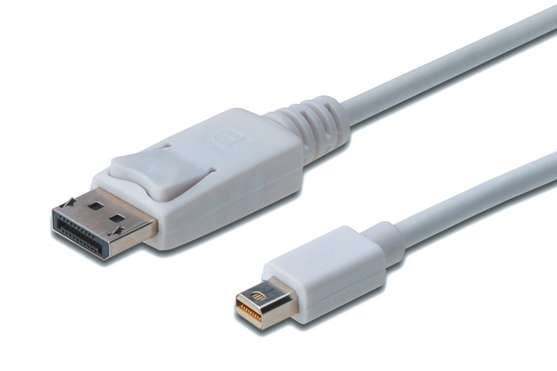 Digitus Mini DisplayPort v1.1 (M) to DisplayPort (M) Monitor Cable (2m)