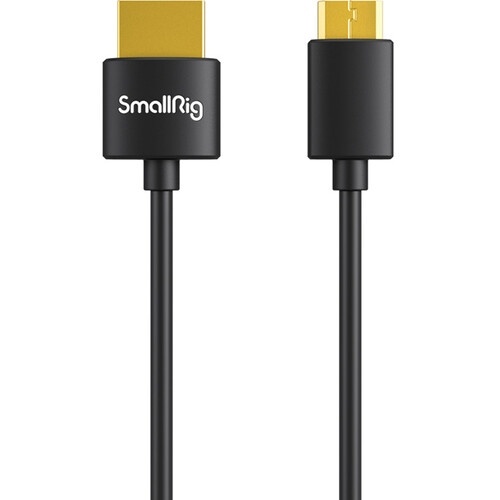 SmallRig Mini-HDMI to HDMI Cable (C to A, 55cm)