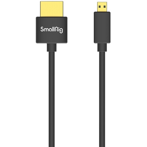 SmallRig Micro-HDMI to HDMI Cable (D to A, 55cm)