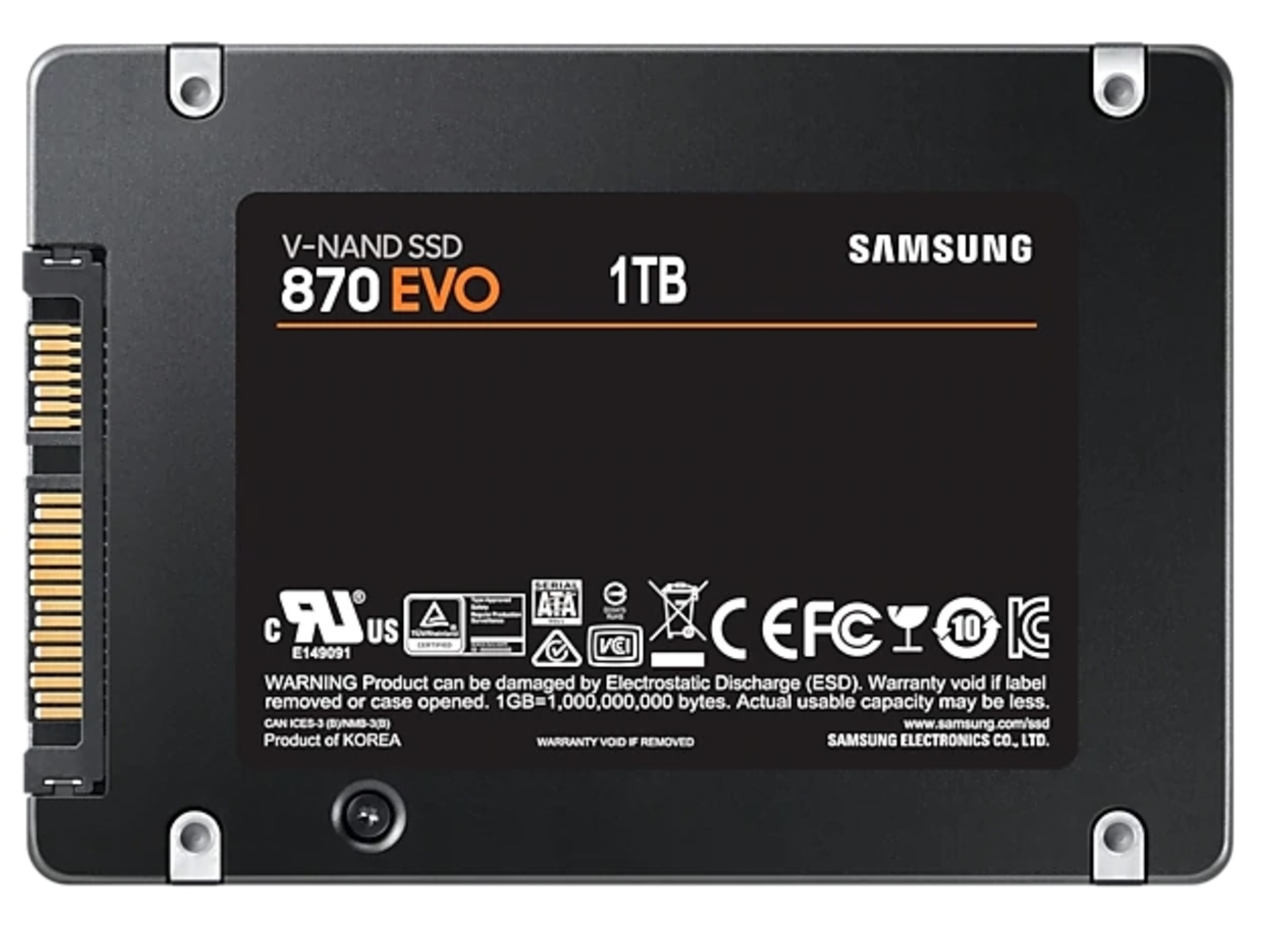 Samsung 1TB 870 EVO SATA III 2.5