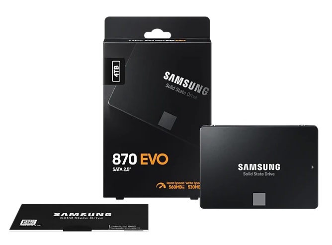 Samsung 4TB 870 EVO SATA III 2.5