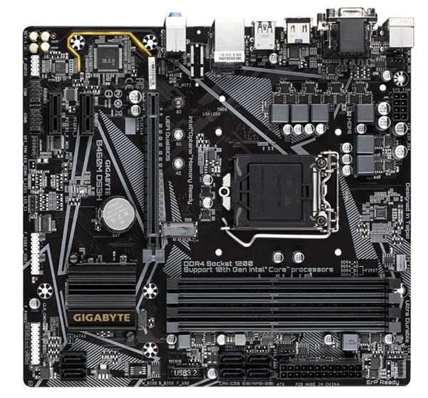 Gigabyte B460M-DS3H V2 mATX LGA1200 Motherboard