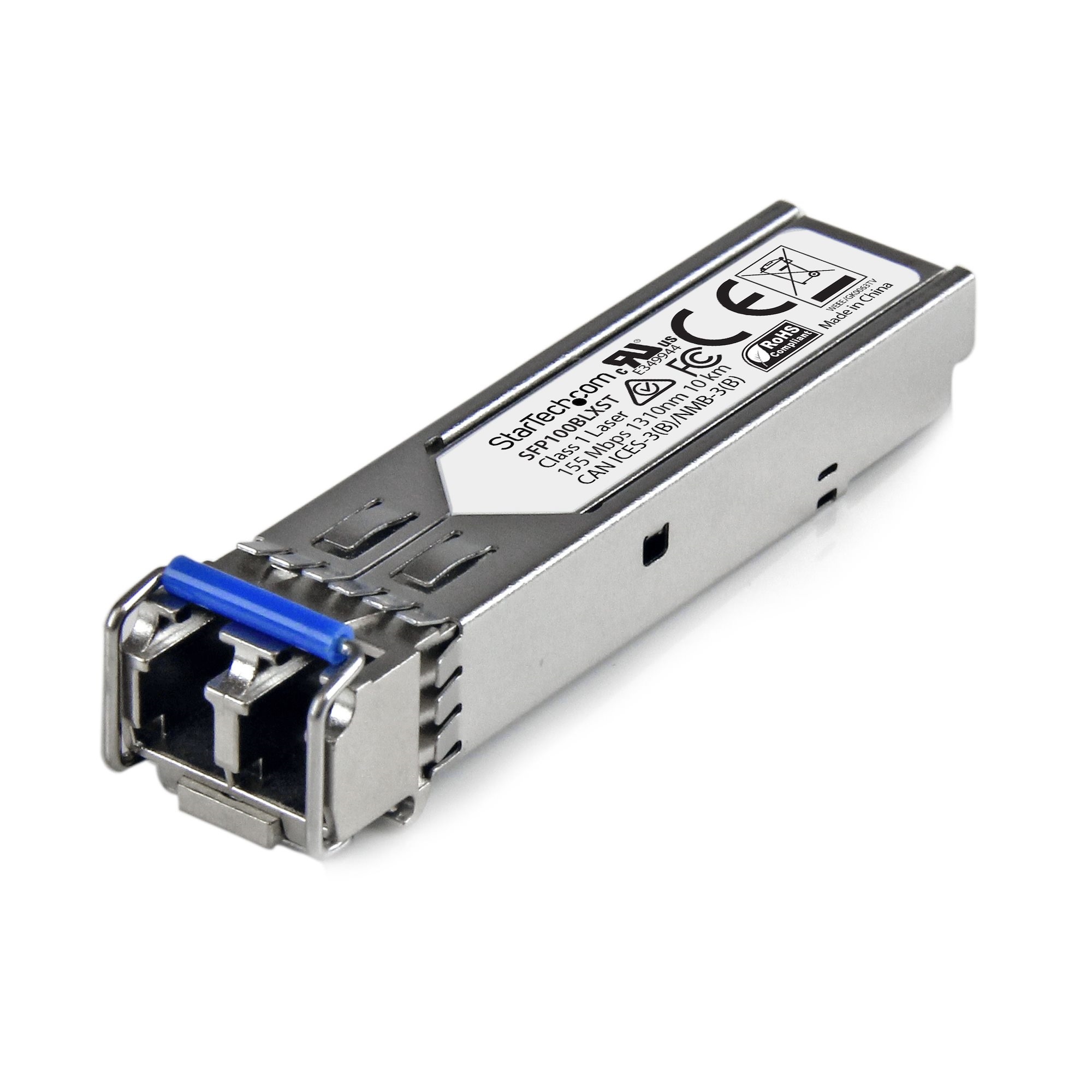 StarTech MSA Compliant 100Base-LX SFP - SM 10 km