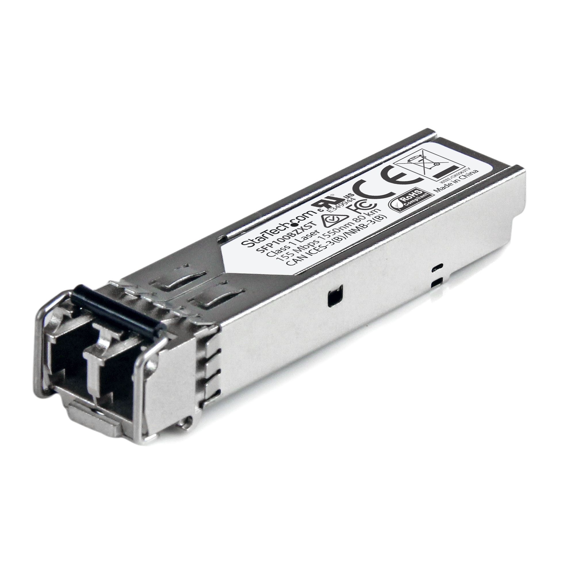 StarTech MSA Compliant 100Base-ZX SFP - SM 80 km