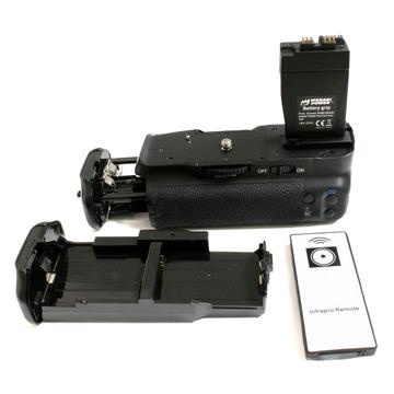 Wasabi Power Battery Grip BG-E8H For Canon EOS 550D, 600D, 650D, 700D (with Remote)