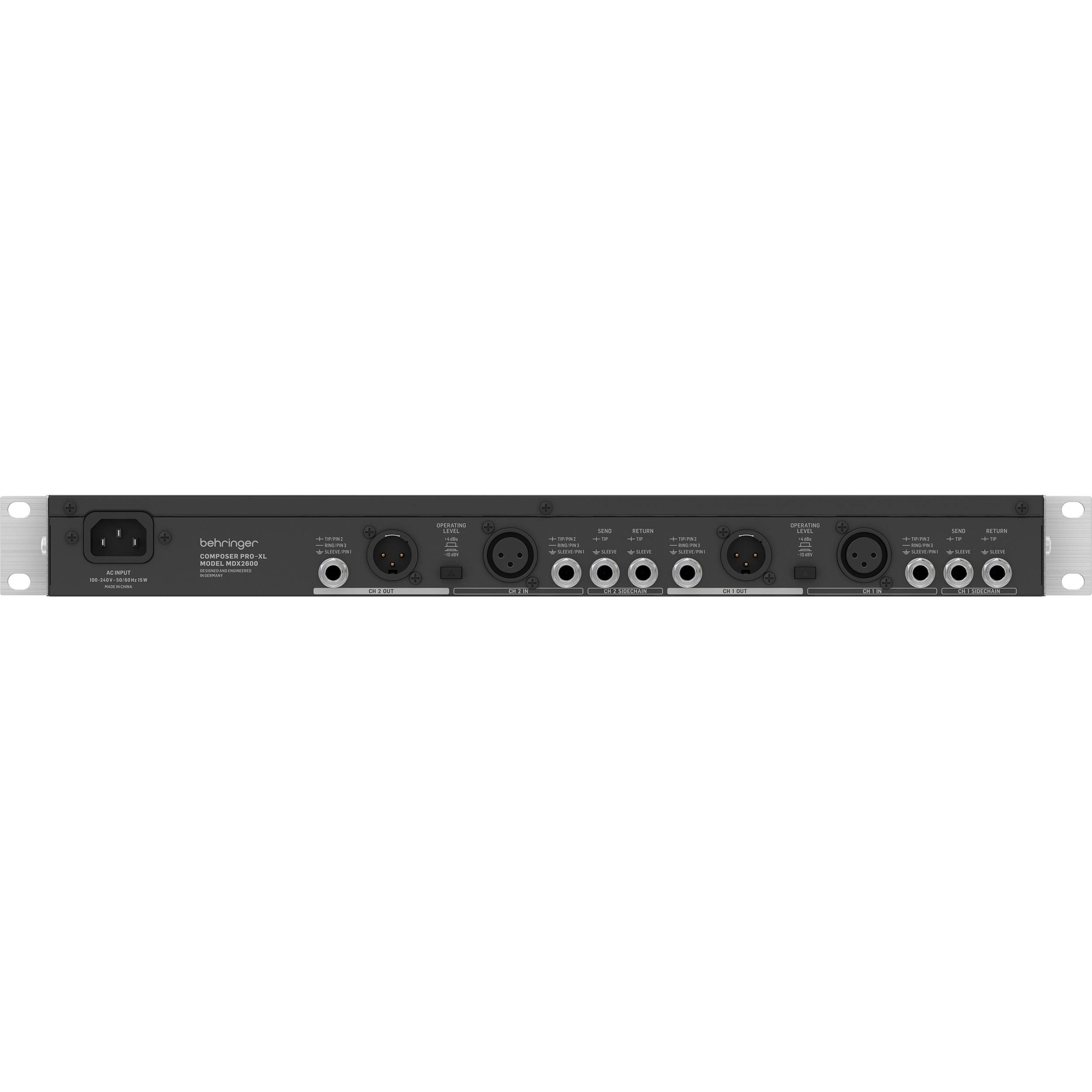 DTM・DAW Behringer COMPOSER PRO- XL MDX2600 Behringer COMPOSER PRO-XL MDX2600 V2 Dual-Channel Dynamics Processor