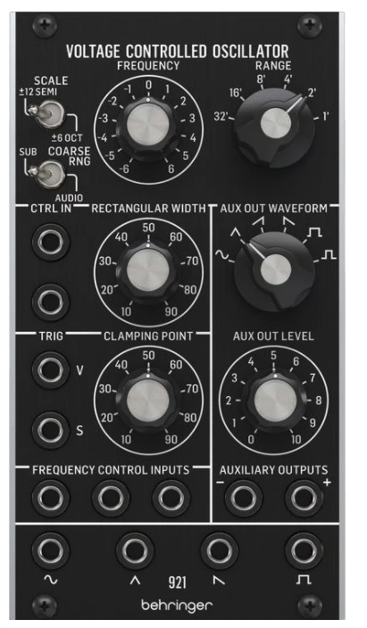 Behringer 921 Voltage Controlled Oscillator - Analog VCO Eurorack Module