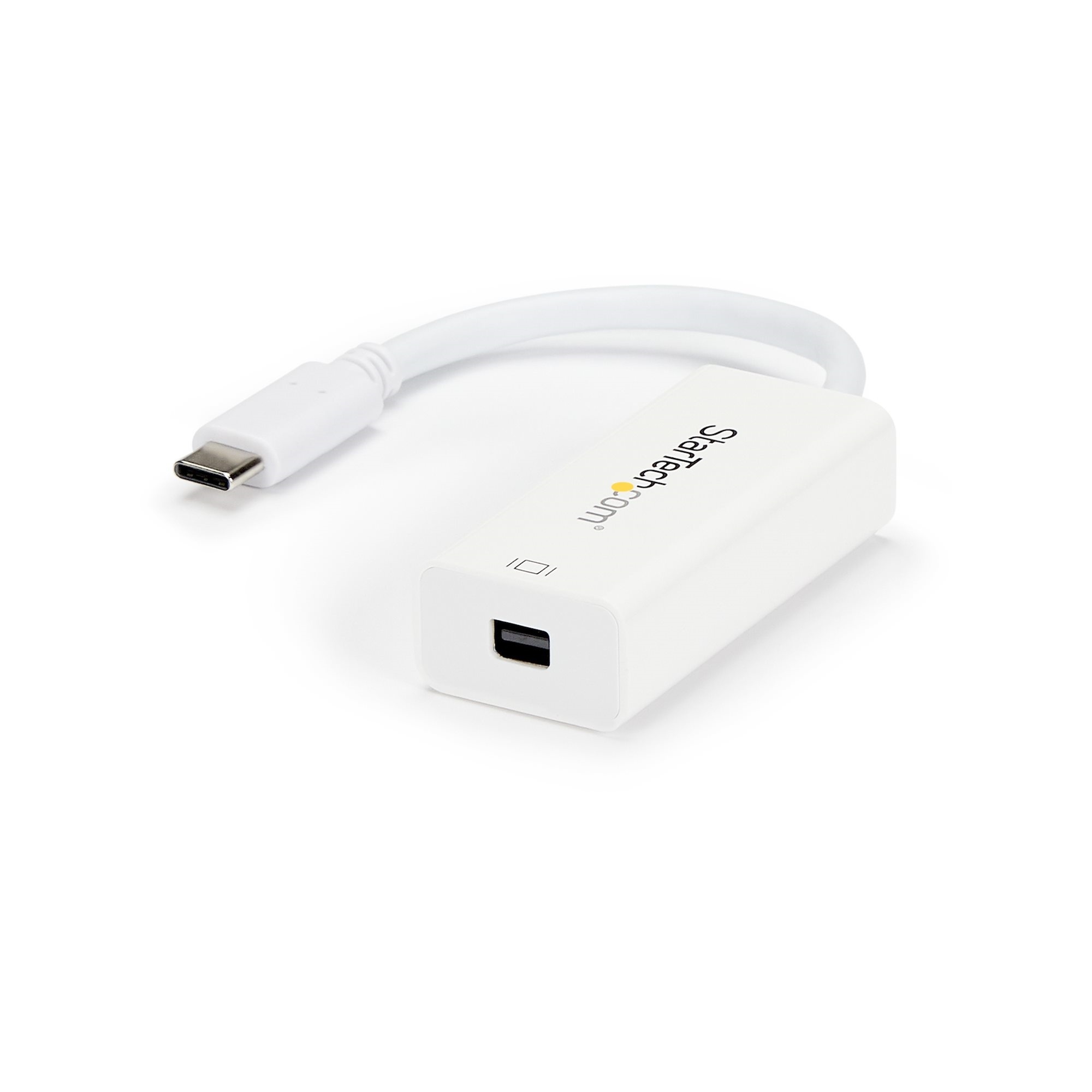 StarTech USB-C to Mini DisplayPort Adapter - 4K 60Hz (White)
