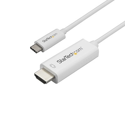 StarTech USB C to HDMI Cable 4K60Hz (1m, White)