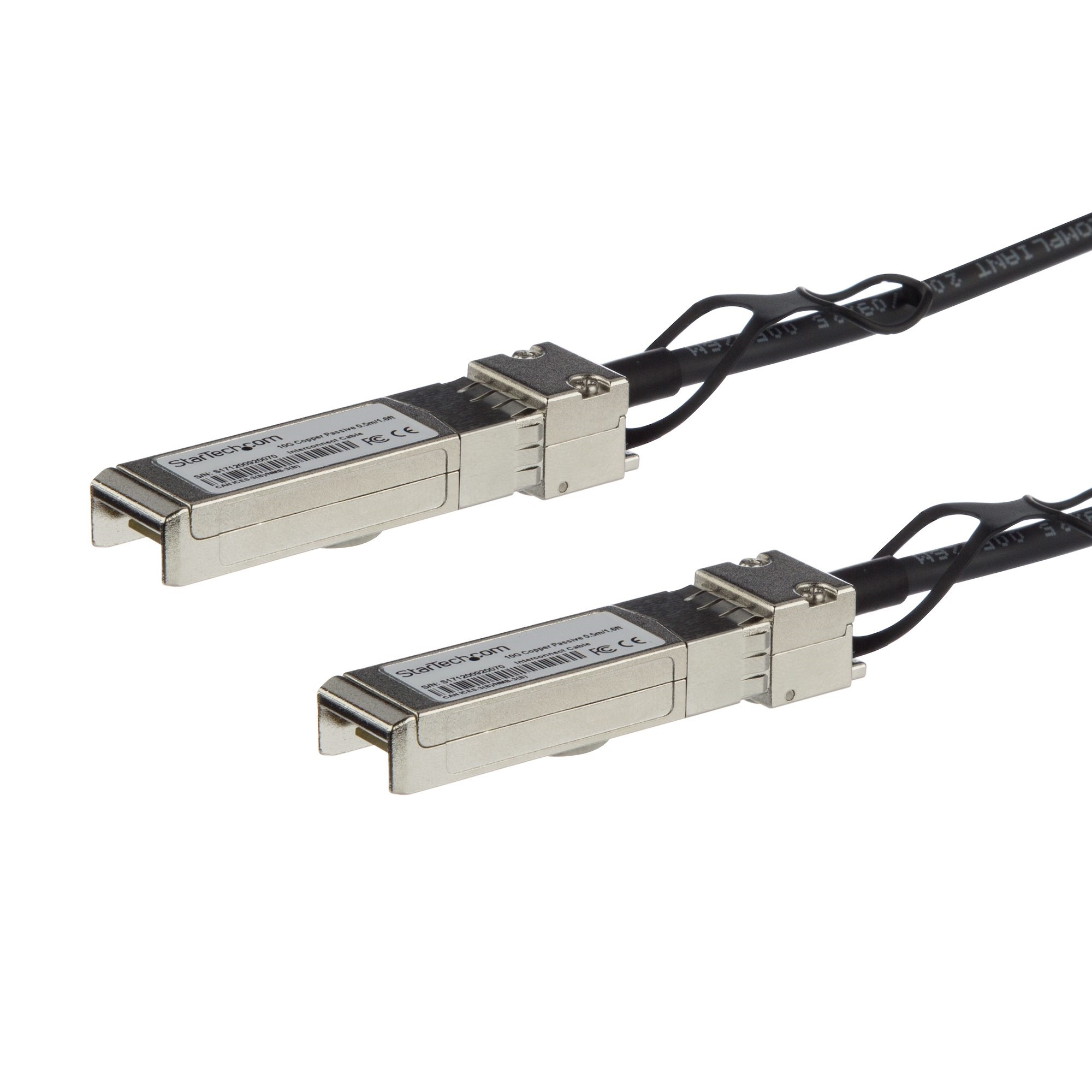 StarTech MSA Uncoded Compatible 10G SFP+ to SFP+ Direct Attach Breakout Cable (5m)