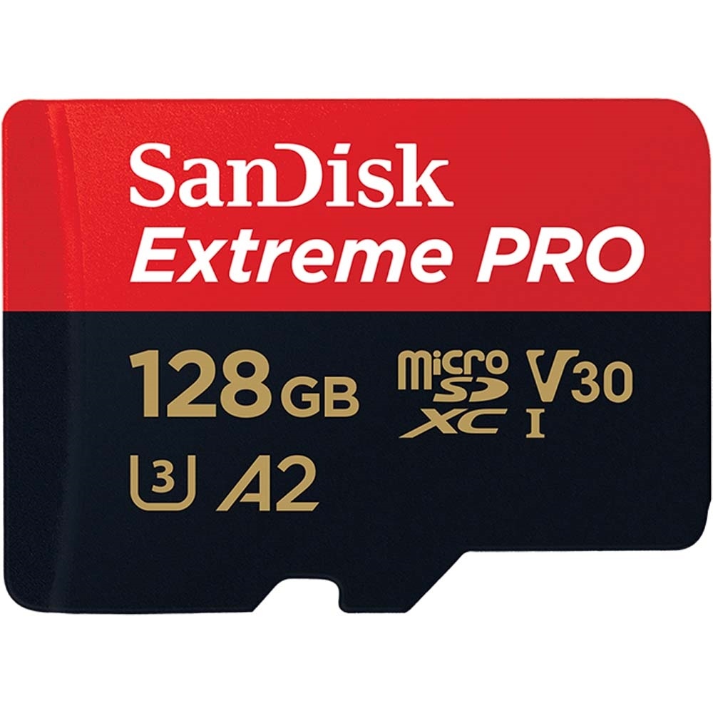 SanDisk 128GB Extreme Pro UHS-I microSDXC Memory Card
