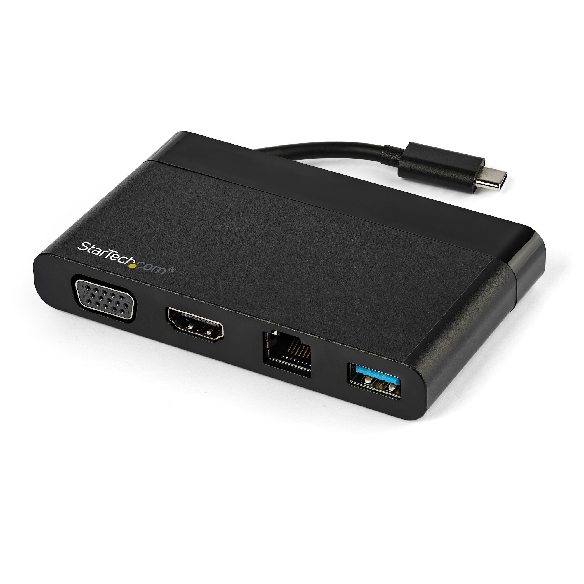 StarTech USB C Adapter - HDMI & VGA - 1xA - GbE