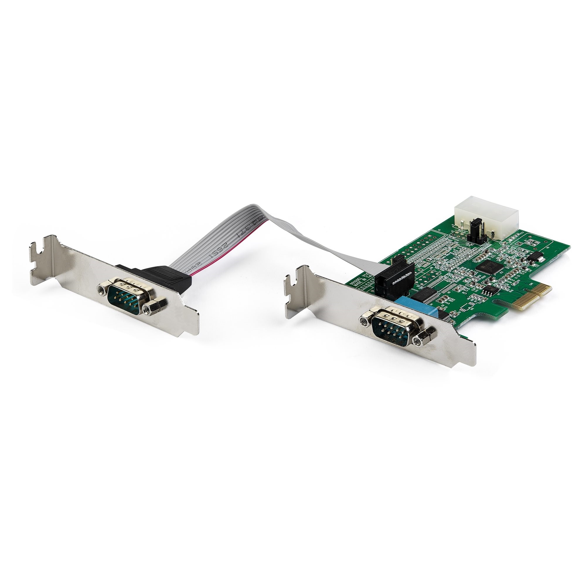StarTech 2 Port RS232 Serial Adapter PCIe Card